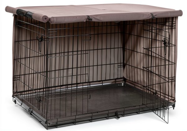 Explore Land Dog Crate Cover Heavy Duty Oxford Cloth-5