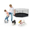 PEEKABOO Pet Playpen Mat Durable Oxford Fabric Indoor-2