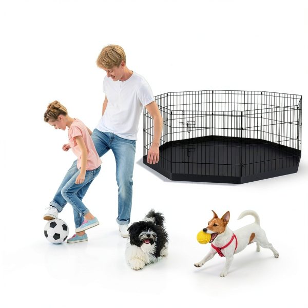 PEEKABOO Pet Playpen Mat Durable Oxford Fabric Indoor-2