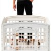 IRIS USA Dog Playpen Durable Plastic Indoor Outdoor Use-1