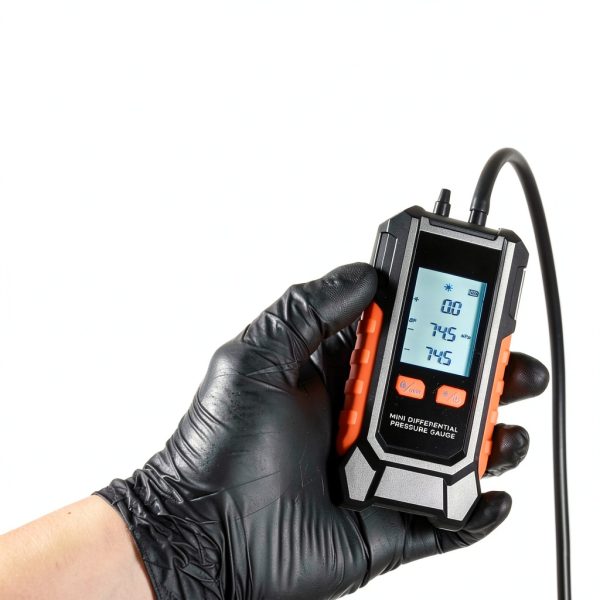 RALBIL Mini Manometer High Precision HVAC Gas Pressure-2