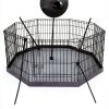PETIME Dog Playpen Durable Oxford Fabric Foldable Pet Fence-1