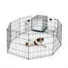 MidWest Playpen for Small Dogs Tool Free Setup Secure Door-4