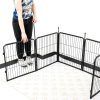FXW Dog Playpen Portable Rust Proof Easy Assembly-4