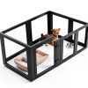 FXW Dog Playpen Transparent Panels Removable Divider-4