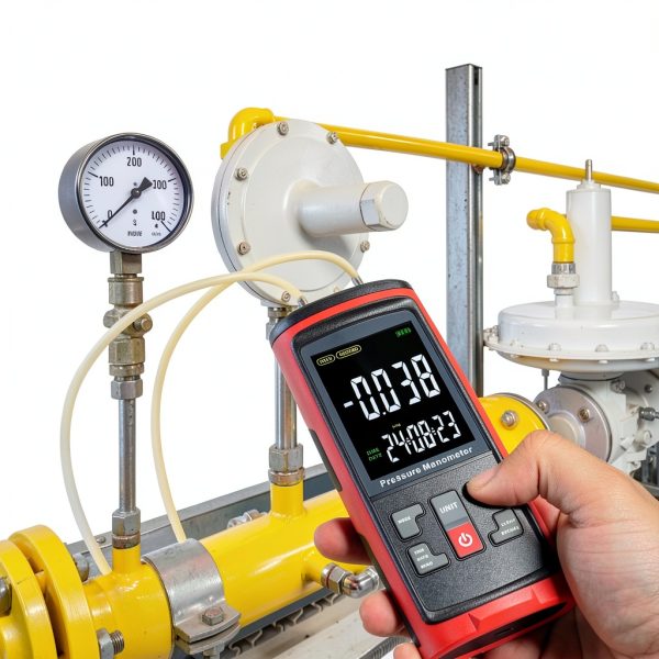 LANDTEK Digital Manometer Data Log Air Pressure Meter-1