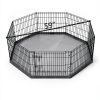 PETIME Dog Playpen Durable Oxford Fabric Foldable Pet Fence-2