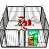 FXW Dog Playpen Portable Rust Proof Easy Assembly-0