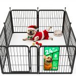 FXW Dog Playpen Portable Rust Proof Easy Assembly-0