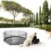 PETIME Dog Playpen Durable Oxford Fabric Foldable Pet Fence-5