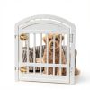 IRIS USA Dog Playpen Durable Plastic Indoor Outdoor Use-9