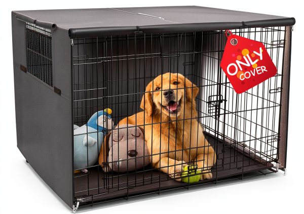 Explore Land Dog Crate Cover Heavy Duty Oxford Cloth-0