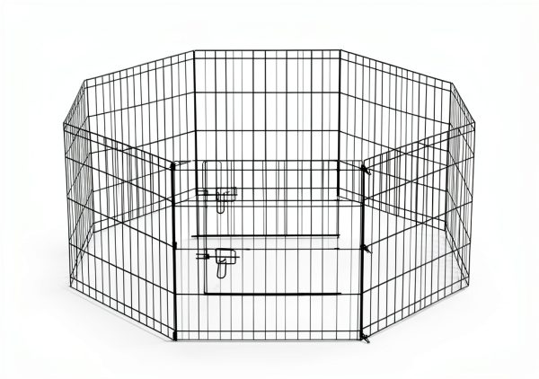 PEEKABOO Pet Playpen Mat Durable Oxford Fabric Indoor-5