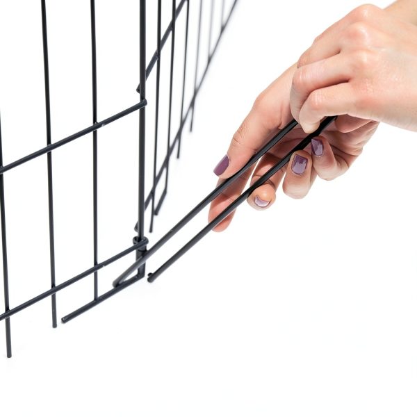 MidWest Playpen for Small Dogs Tool Free Setup Secure Door-6