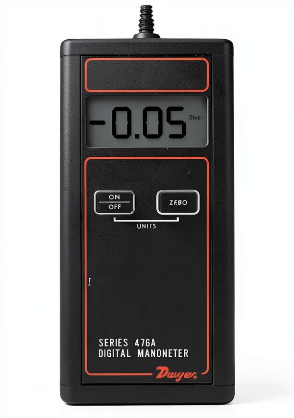 Dwyer Manometer 476A-0 Industrial Pressure Measurement Tool-0
