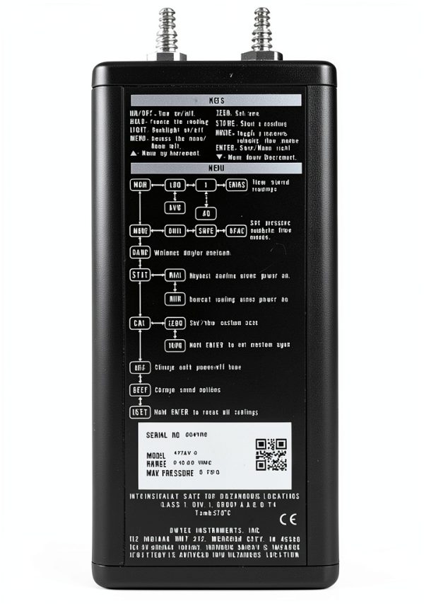 Dwyer Manometer 477AV-3 Digital Pressure Gauge Industrial-1