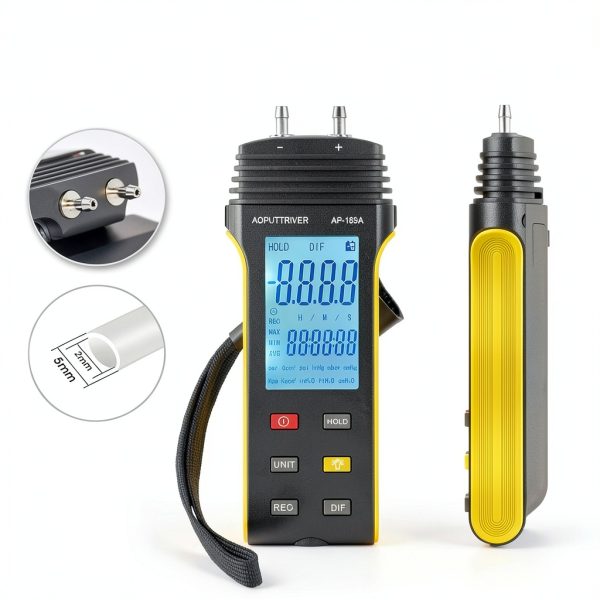 AOPUTTRIVER AP-189A Manometer High Accuracy Pressure Gauge-1