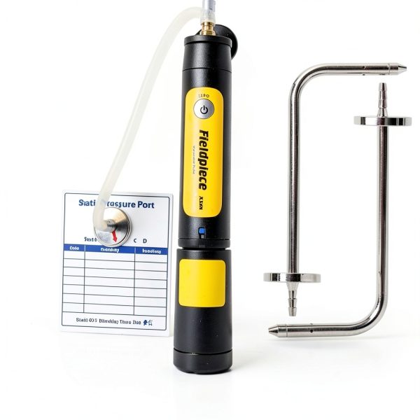 STPCTOU Static Pressure Probe Stainless Steel Manometer-3