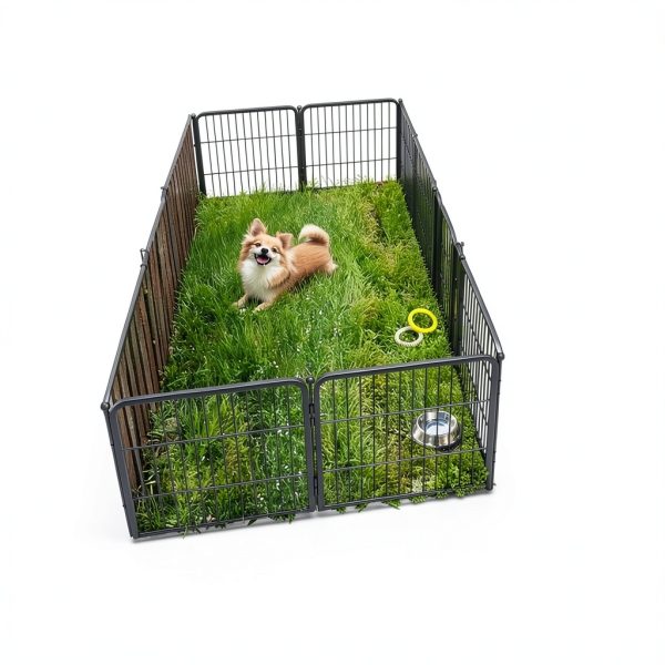 FXW Dog Playpen Portable Rust Proof Easy Assembly-5