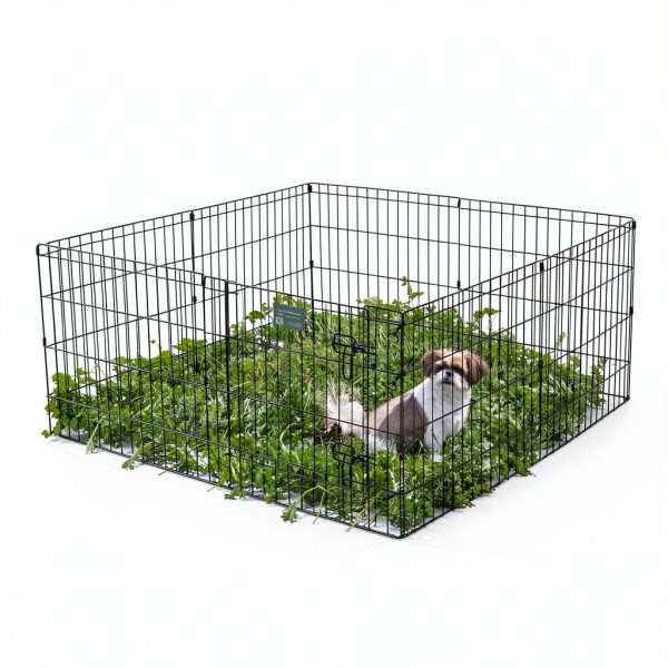 MidWest Playpen for Small Dogs Tool Free Setup Secure Door-1