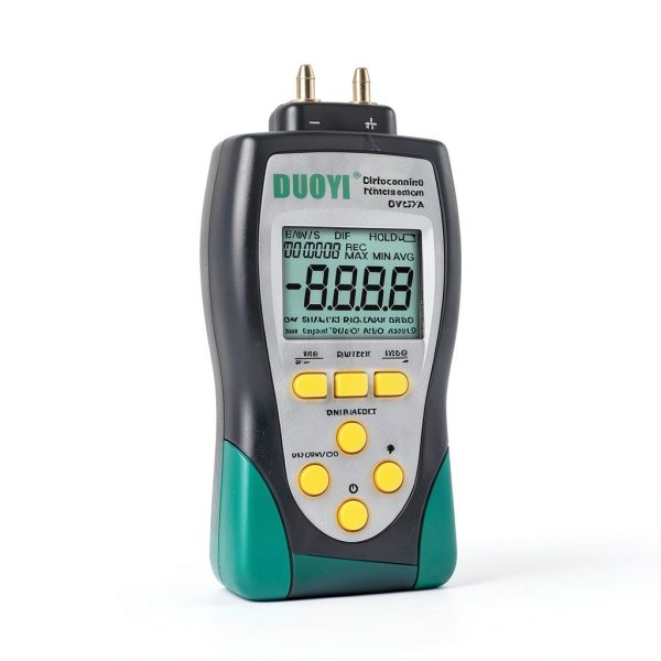 DUOYI Digital Manometer 241KPa Wide Range Gauge-7