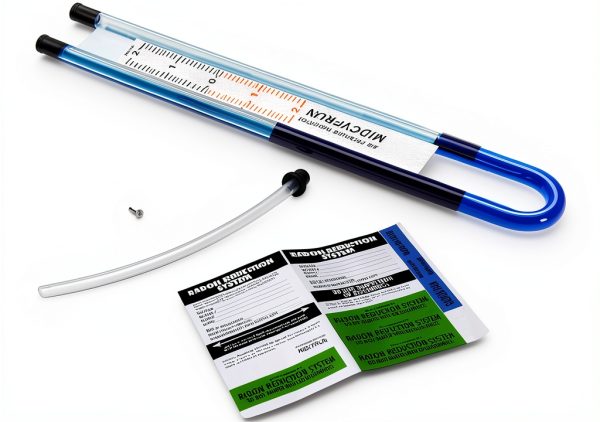 Radon Manometer Dcfairfan Curved Scale NonToxic-2