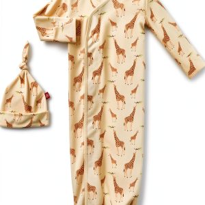 Organic Cotton Baby Sleepers Magnetic Me Unisex-0
