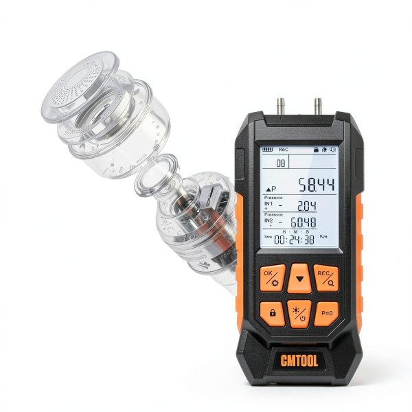 Digital Manometer CMTOOL Portable Pressure Gauge-2