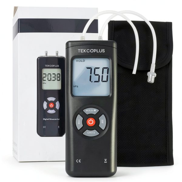 TekcoPlus Digital Manometer for HVAC-0