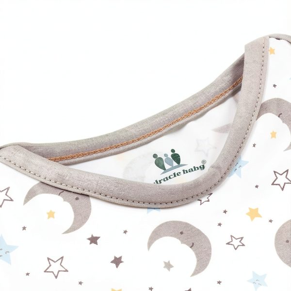 SnuggleBuds Baby Gown Set 0-12 Months Pine Tree & Moon Star-6