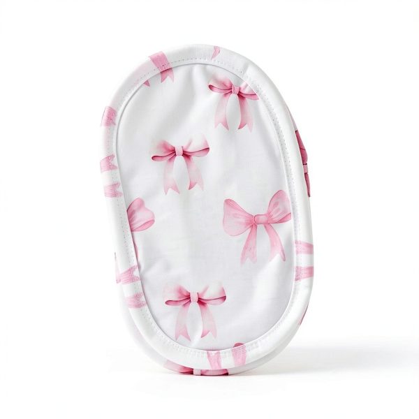 Lullaby Pink Knotted Nightgown 0-3 Months Soft Polyester Sleepwear-6