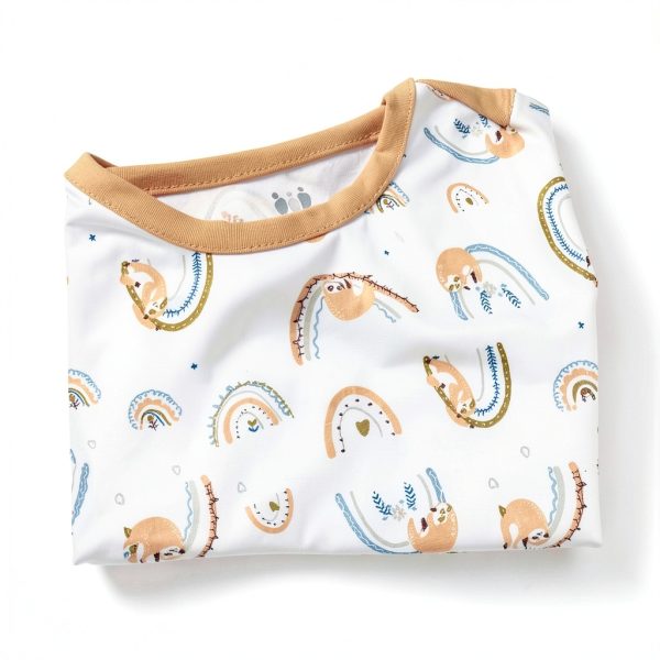 Baby Gown Gift Set by LittleDream - 0-3 Months Pine Tree & Moon-5
